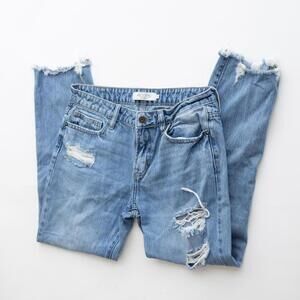Hidden Los Angeles Light Wash Distressed Jeans
